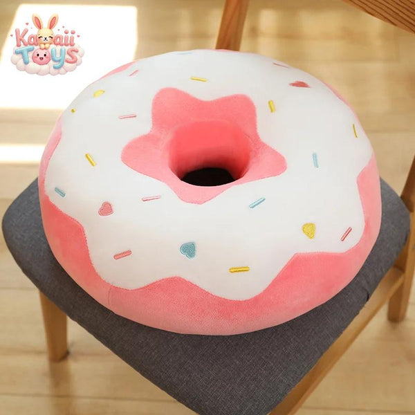 Donut Plush Pillow – A Sweet Treat for Ultimate Comfort!