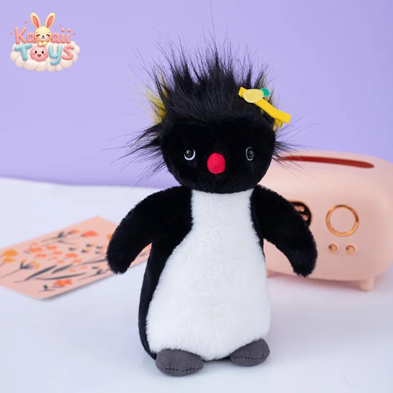 Adorable Fluffy Penguin Plush for Cozy Cuddles