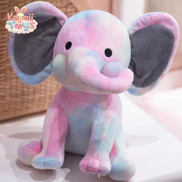 Baby Sleeping Companion – Soft Cuddly Elephant Pillow