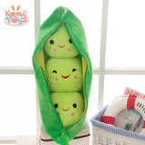 Pea Pod Plush Toy – A Snuggly Delight for All Ages green 25cm LKCOMO No977 Store