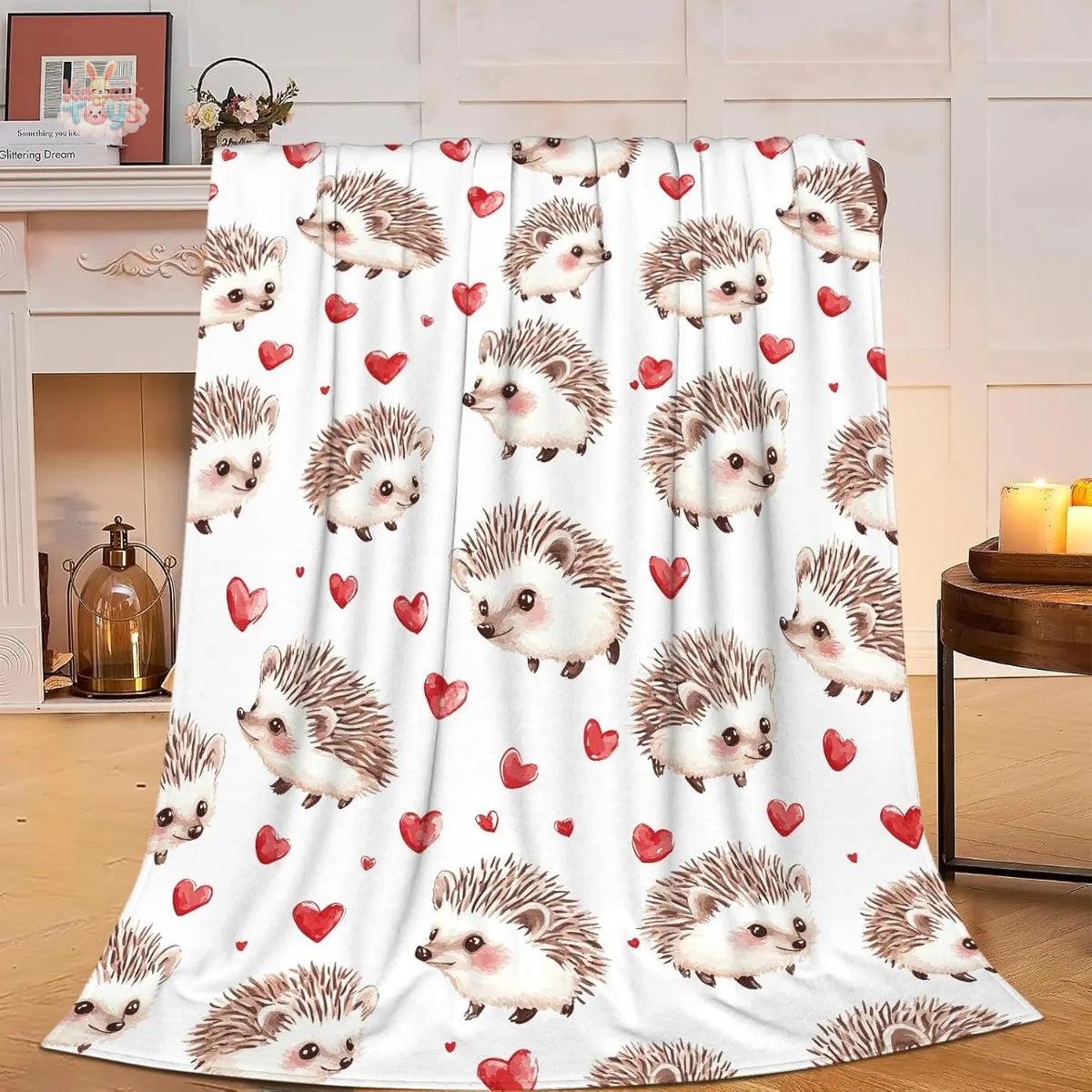 Cartoon Pug Blanket for Kids – Soft, Cozy, and Adorably Fun! Kawaii Toys