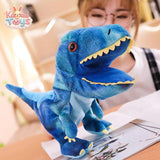 Cute Plush Simulation Dinosaur Puppets Stuffed Plush Toys Dragon Hand Puppet Kawaii Toys