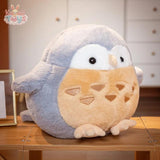 Soft Owl Pillow – A Cozy Hug in Plush Form Blue Kawaii Toys