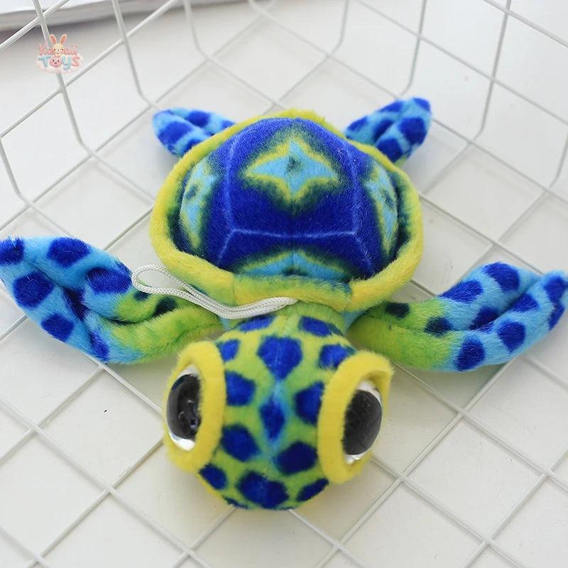 Cute Simulation Tortoise Plush Toy – A Tiny Companion Full of Love Blue 15cm Kawaii Toys