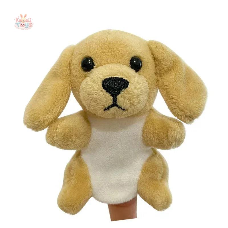 Animal Finger Puppet Set – Bring Stories to Life with Playful Friends Dog 9cm Kawaii Toys