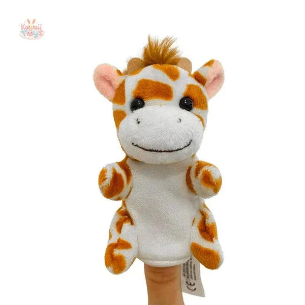 Animal Finger Puppet Set – Bring Stories to Life with Playful Friends Giraffe 9cm Kawaii Toys