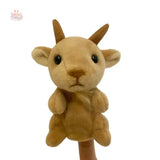 Animal Finger Puppet Set – Bring Stories to Life with Playful Friends Goat 9cm Kawaii Toys