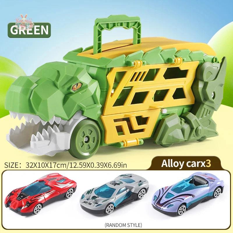 Ejection Dinosaur Track Car – Unleash the Dino-Speed Thrill! Kawaii Toys