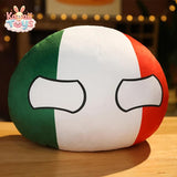 Country Ball Toys Plush USA FRANCE RUSSIA UK JAPAN GERMANY ITALY Decor Italy 10cm Kawaii Toys