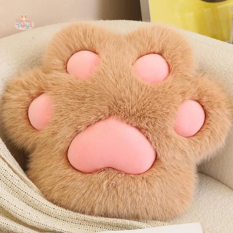 Cute Bear Cat Paw Plush – Soft Cozy for Every Occasion Light Brown 45cm Kawaii Toys