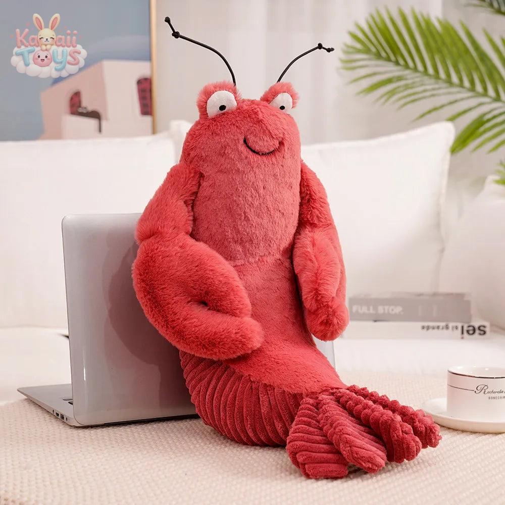 Realistic Soft Lobster Plush Toy – The Cutest Sea Companion Lobster Kawaii Toys