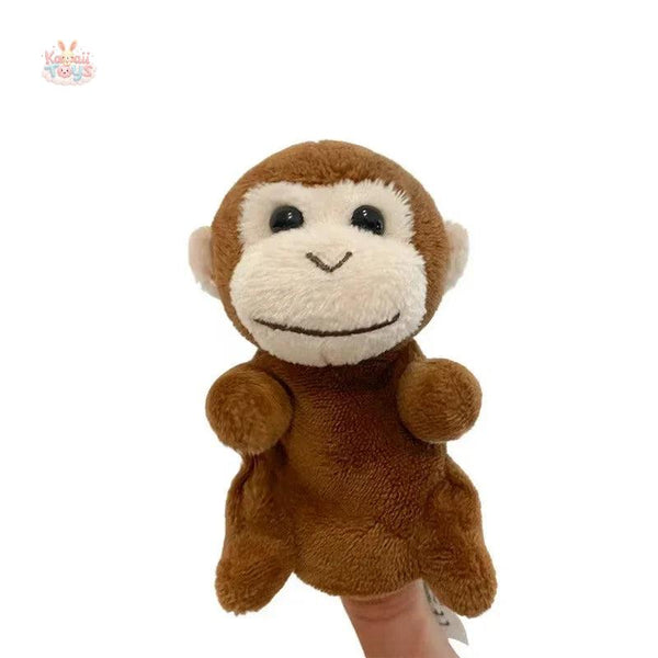 Animal Finger Puppet Set – Bring Stories to Life with Playful Friends Monkey 9cm Kawaii Toys