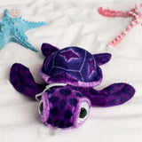 Cute Simulation Tortoise Plush Toy – A Tiny Companion Full of Love PURPLE 15cm Kawaii Toys