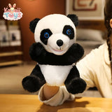 Hand Puppet Animal Plush Set – Bunny, Panda & More Panda-25cm Kawaii Toys