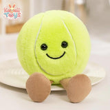 Basketball and Football Stuffed Pillow – A Cozy Hug for Every Sports Lover Tennis 10cm Kawaii Toys