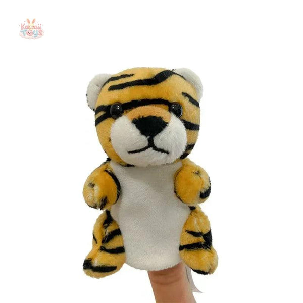 Animal Finger Puppet Set – Bring Stories to Life with Playful Friends Lion 9cm Kawaii Toys