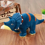 Triceratops Plush Toy – A Roaringly Adorable Prehistoric Friend! Triceratops blue Kawaii Toys