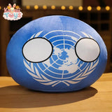 Country Ball Toys Plush USA FRANCE RUSSIA UK JAPAN GERMANY ITALY Decor United Nations 10cm Kawaii Toys