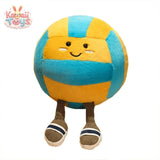 Hot Sale Creative Simulation Volleyball Plush Toy Gifts Room Decoration Volleyball 21cm Kawaii Toys