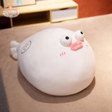 Cute Kawaii Fish – The Soft & Squishy Puffer Plush WHITE Kawaii Toys