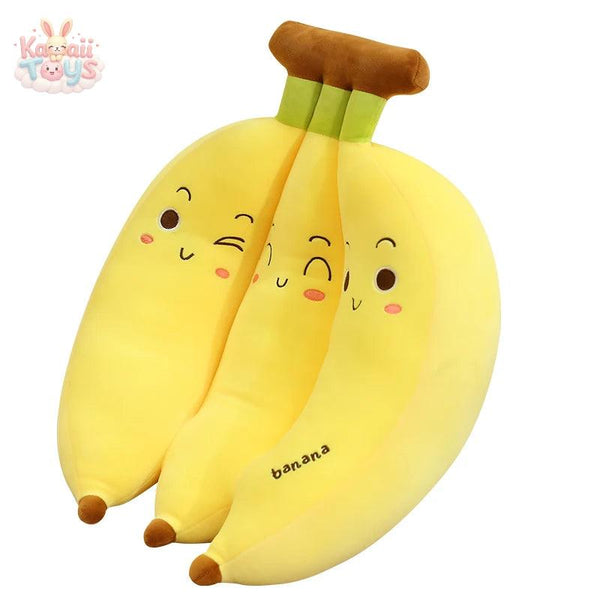 Creative Cartoon Banana Plush Pillow – The Ultimate Kawaii Comfort Yellow Kawaii Toys