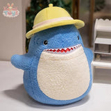 Jumbo Shark Hug Pillow – A Snuggly Ocean Adventure blue Kawaii Toys