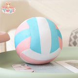 Soft Volleyball Plush Pillow – A Cozy Hug for Every Sports Fan blue Kawaii Toys