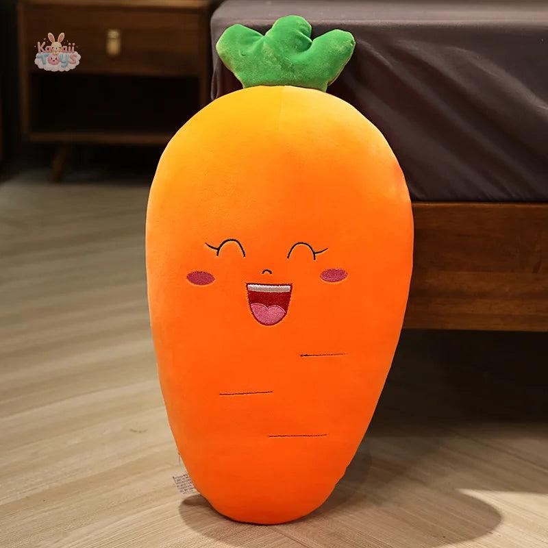 Kawaii Vegetable Plush Toys – Soft Carrot, Eggplant, Corn, Pepper Pillow Dolls Gift carrot Kawaii Toys