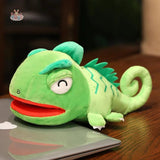 Crocodile Shark Killer Whale Plush Hand Puppets Fish Penguin Octopus chameleon 25-30cm Kawaii Toys