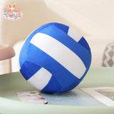 Soft Volleyball Plush Pillow – A Cozy Hug for Every Sports Fan dark blue Kawaii Toys