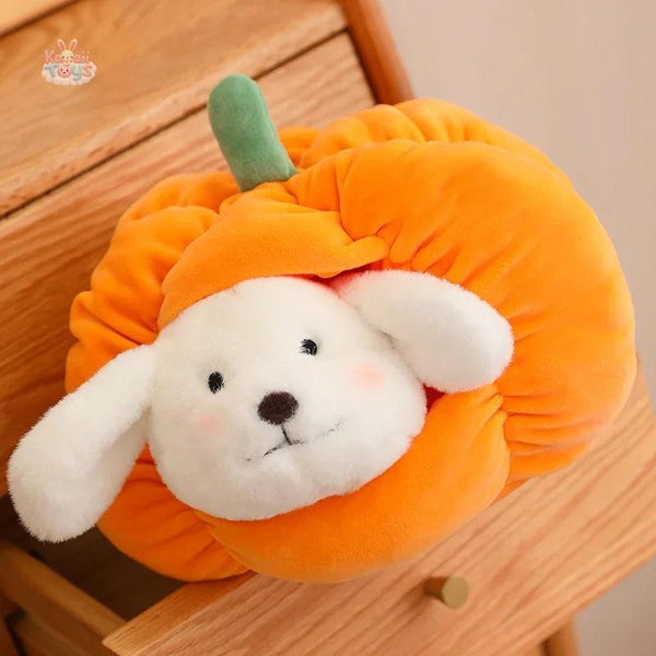 Lovely Cat Plush Toy Pumpkin dog Kawaii Toys