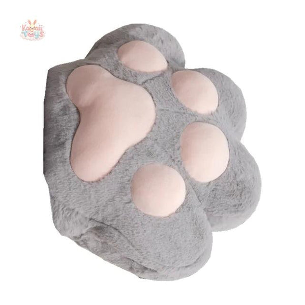 Kawaii Bear &amp; Cat Paw Pillow – The Cuddly Comfort You Need Kawaii Toys