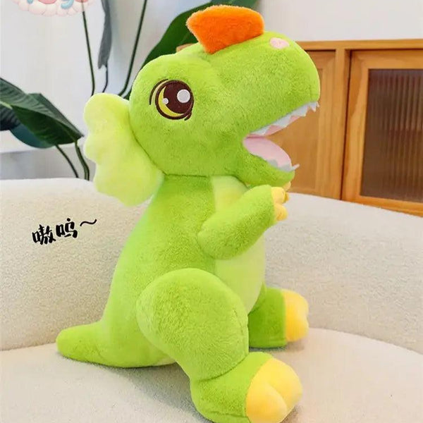 Jumbo T-Rex Cuddle Doll – Your Prehistoric Snuggle Buddy! green Kawaii Toys