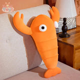 Cartoon Big Eyes Crab & Lobster Plush Toys Underwater Animal Cute Plushie lobster Kawaii Toys