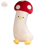 Giant, Assorted Plush Vegetable, Chicken Cosplay (Mushroom, Eggplant, Carrot, Broccoli) mushroom Kawaii Toys