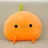 Cute Cartoon Fruit Plush Toy – A Juicy Burst of Cuteness! orange 45cm Kawaii Toys