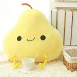 Cute Cartoon Fruit Plush Toy – A Juicy Burst of Cuteness! pear 45cm Kawaii Toys