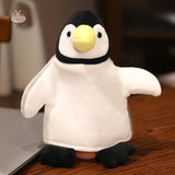 Crocodile Shark Killer Whale Plush Hand Puppets Fish Penguin Octopus penguin 25-30cm Kawaii Toys