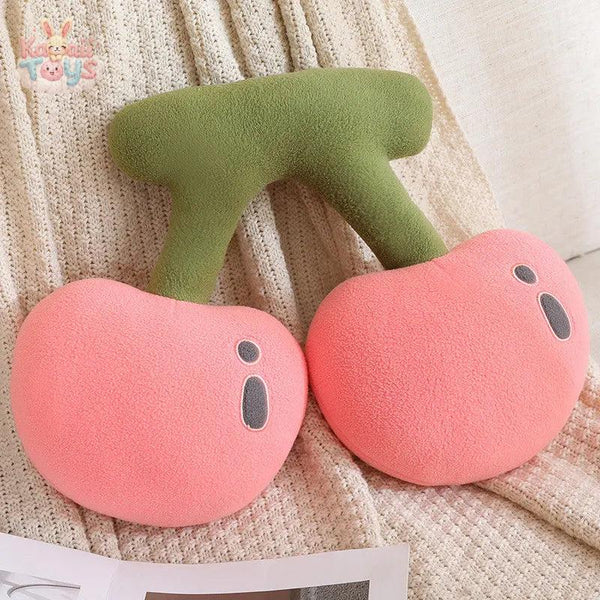 Cute Cherry Plush – A Soft and Adorable Hug Buddy! Kawaii Toys