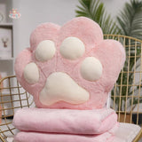 Kawaii Bear & Cat Paw Pillow – The Cuddly Comfort You Need pink[365016] Kawaii Toys