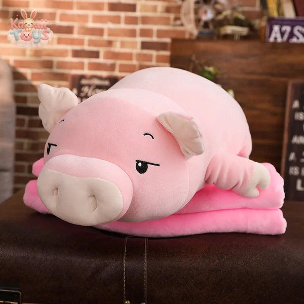 Lovely Soft Down Cotton Pig Plush Doll Stuffed Pink Pig Soft Pillow Kawaii Toys