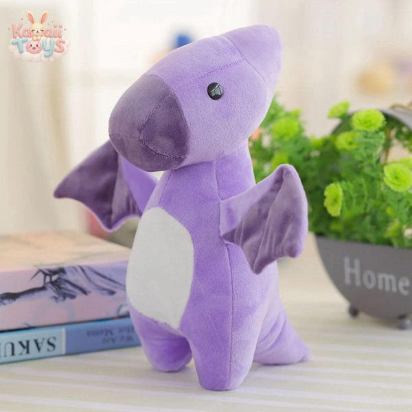 Triceratops Dinosaur Plush – A Cuddly Prehistoric Buddy! purple Kawaii Toys