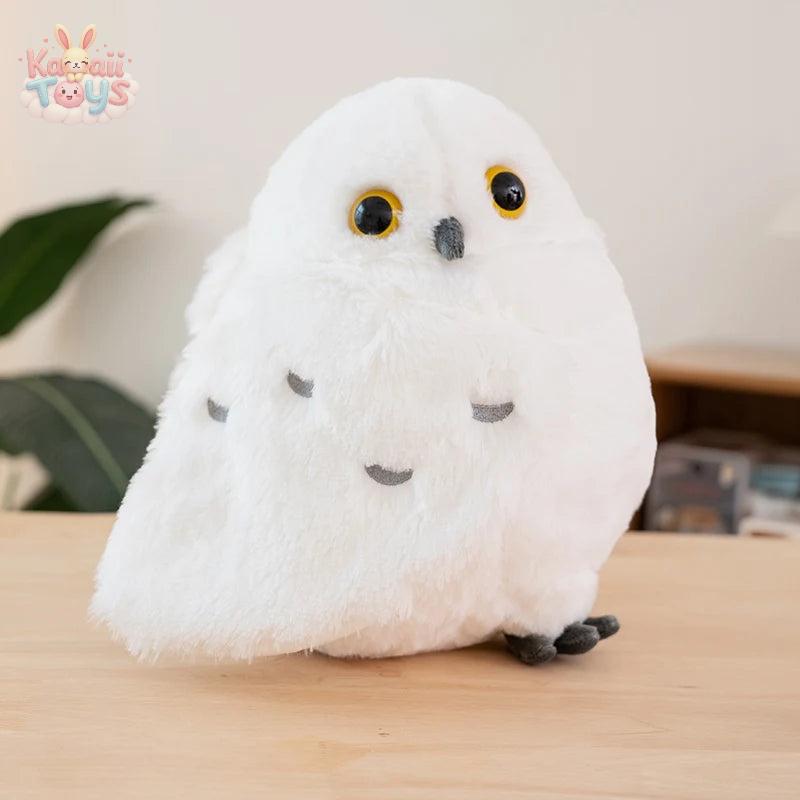 Owl Plush – A Cute & Quirky Companion white Kawaii Toys