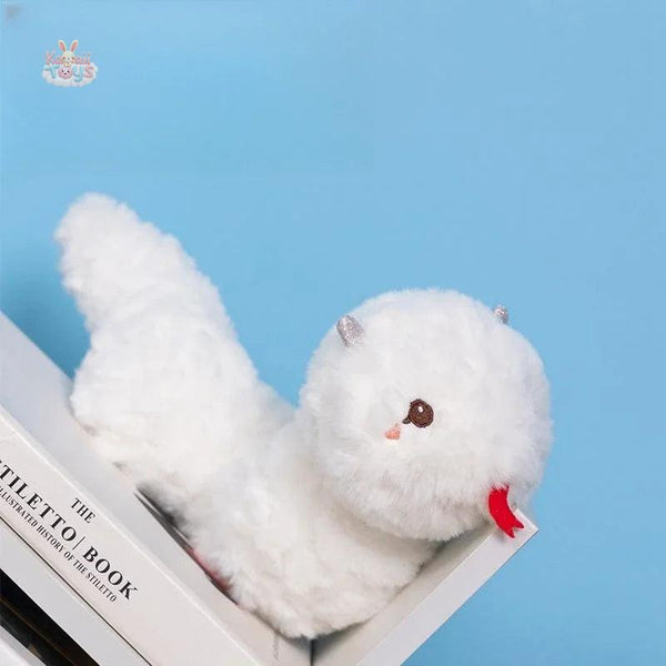 Small Plush Snake Toy - Adorable & Soft Companion white 25cm Kawaii Toys