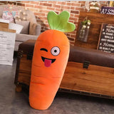 Carrot Stuffed Toy – A Cute and Cozy Plush Hug Buddy! with tougne Kawaii Toys