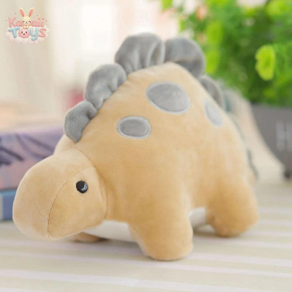 Triceratops Dinosaur Plush – A Cuddly Prehistoric Buddy! yellow Kawaii Toys