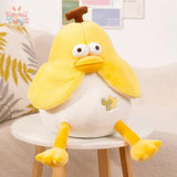 Big Eye Banana Plush Toy – The Cutest Comfort Companion yellow Kawaii Toys